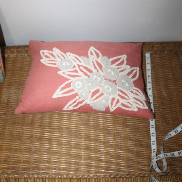 Celerie by Celerie Kemble Lumbar Embroidered Pillow. - Picture 9 of 12